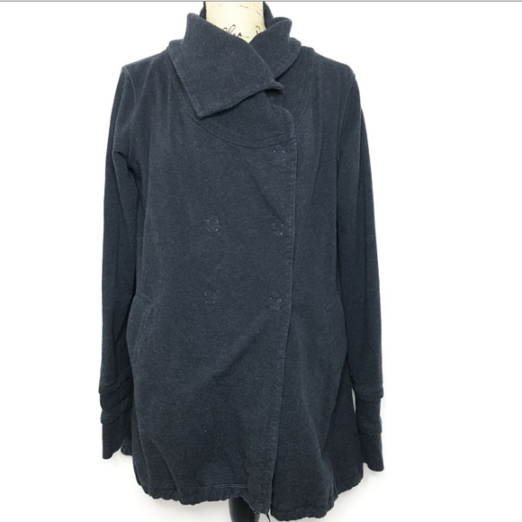 Lululemon Gray Gratitude Wrap JACKET - Picture 5 of 12